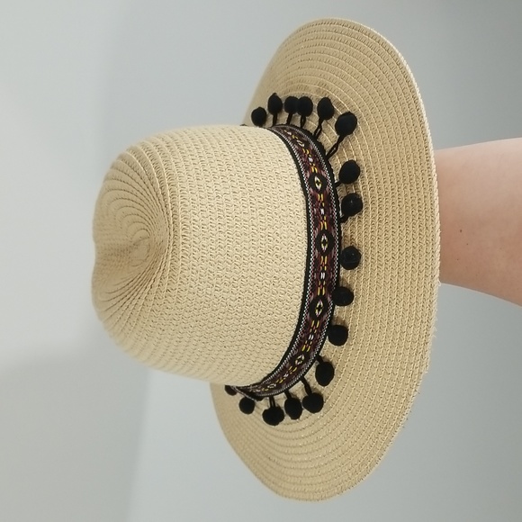 No Brand Accessories - Women's Bohemian Straw Hat